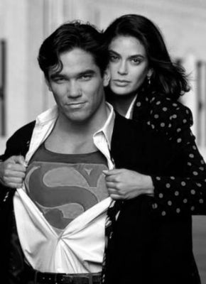 Lois And Clark poster Black and White poster for sale cheap United States USA