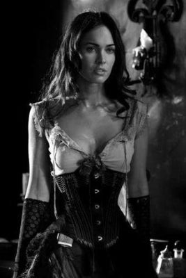 Megan Fox Poster Black and White Poster 27"x40" The Poster Depot
