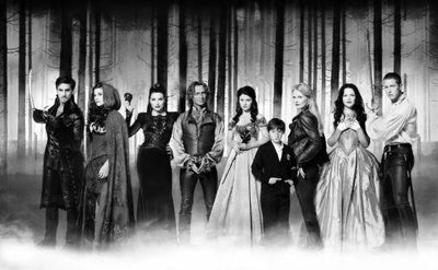 Once Upon A Time poster tin Metal Print Wall Art