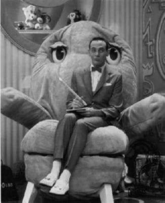 Pee Wee Herman Poster Black and White Poster 27"x40" The Poster Depot