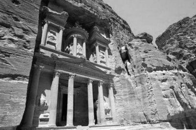 Petra poster tin Metal Print Wall Art