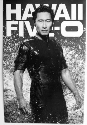 Hawaii Five 0 Poster Black and White Poster 24x36 The Poster Depot