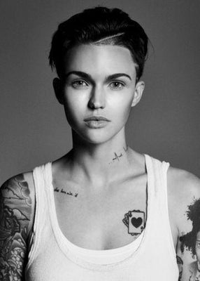 Ruby Rose Poster Black and White Poster 27"x40" The Poster Depot