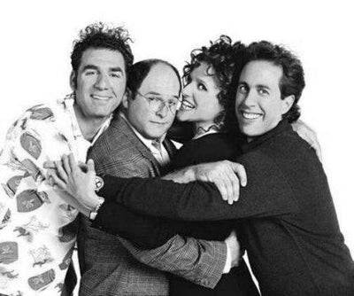 Seinfeld Poster Black and White Poster 16x24 The Poster Depot