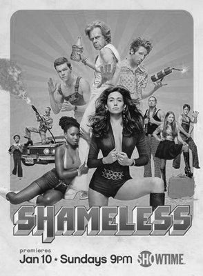 Shameless poster tin Metal Print Wall Art