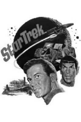 Star Trek Tos poster Black and White poster for sale cheap United States USA