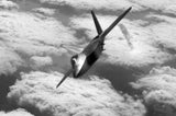 Stealth Fighter poster tin Metal Print Wall Art