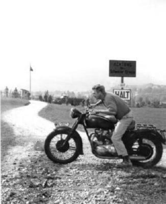 Steve Mcqueen Poster Black and White Poster 27"x40" The Poster Depot