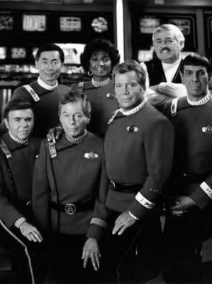 Star Trek Poster Black and White Poster 24x36 The Poster Depot