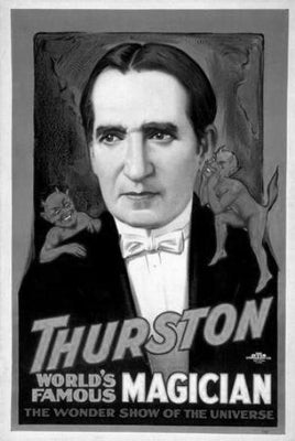 Thurston Magic Black and White Metal Poster Choose Style The Poster Depot