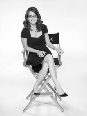 Tina Fey Poster Black and White Mini Poster 11"x17"