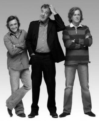 Top Gear black and white poster