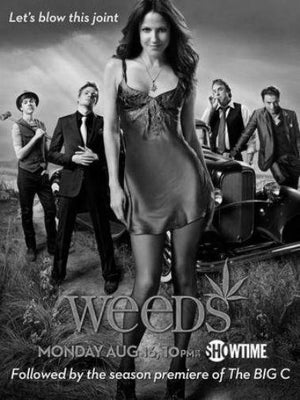 Weeds poster tin Metal Print Wall Art