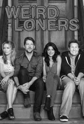 Weird Loners Metal Poster Wall Art 8in x 12in 12"x16" Black and White The Poster Depot