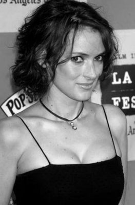 Winona Ryder poster Black and White poster for sale cheap United States USA