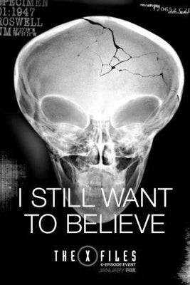 The XFiles Poster Black and White Poster 27"x40" The Poster Depot