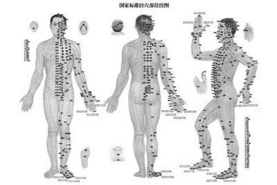 Acupuncture poster Black and White poster for sale cheap United States USA