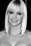 Anna Faris Metal Poster Print 8in x 12in 12"x16" Black and White The Poster Depot