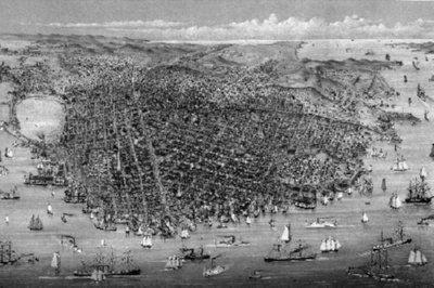 Antique Maps black and white poster