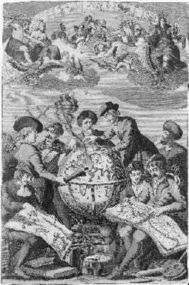 Antique Maps Poster Black and White Poster 16"x24"