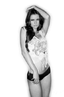 April Rose Poster Black and White Poster 27"x40" The Poster Depot