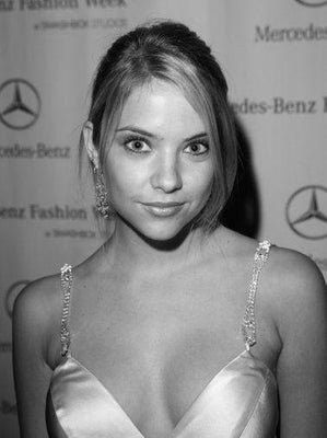 Ashley Benson Metal Poster Print 8in x 12in 12"x16" Black and White The Poster Depot