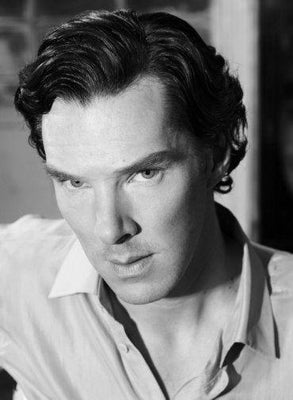Benedict Cumberbatch Poster Black and White Poster 27"x40" The Poster Depot