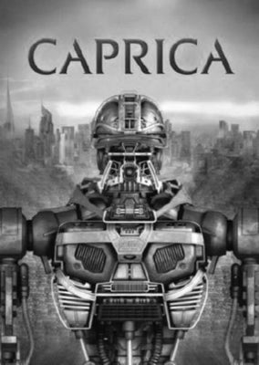 Caprica Poster Black and White Mini Poster 11"x17"