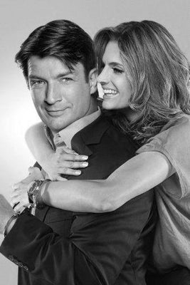 Castle black and white poster