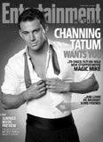 Channing Tatum poster tin sign Wall Art