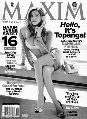 Danielle Fishel Poster Black and White Poster On Sale United States