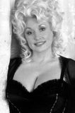 Dolly Parton Metal Poster Print 8in x 12in 12"x16" Black and White The Poster Depot