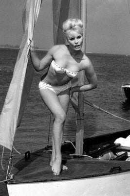 Elke Sommer Poster Black and White Poster 16x24 The Poster Depot