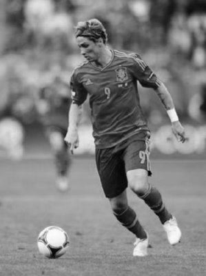 Fernando Torres poster tin Metal Print Wall Art