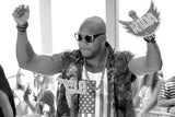 Flo Rida poster tin Metal Print Wall Art