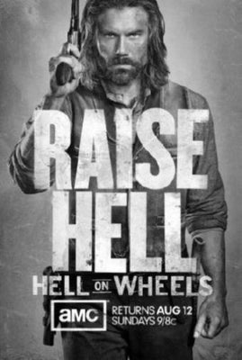Hell On Wheels Poster Black and White Poster 16x24 The Poster Depot