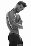 Jamie Dornan poster tin Metal Print Wall Art