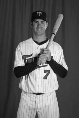 Joe Mauer Poster Black and White Poster 16x24 The Poster Depot