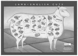 Culinary poster tin Metal Print Wall Art