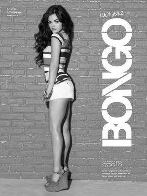 Lucy Hale poster tin Metal Print Wall Art