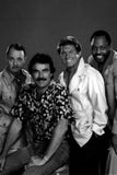 Magnum Pi Metal Poster Print 8in x 12in 12"x16" Black and White The Poster Depot
