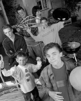 Malcolm In The Middle Poster Black and White Poster 16x24 The Poster Depot