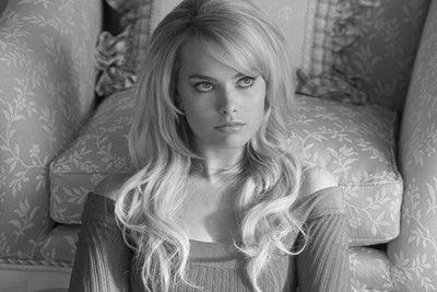 Margot Robbie poster Black and White poster for sale cheap United States USA