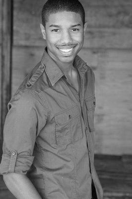 Michael B Jordan Poster Black and White Poster 16x24 The Poster Depot