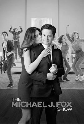 Michael J Fox Show Poster Black and White Mini Poster 11"x17"
