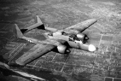 Northrop P-61 black and white poster