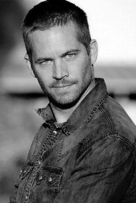 Paul Walker poster tin Metal Print Wall Art
