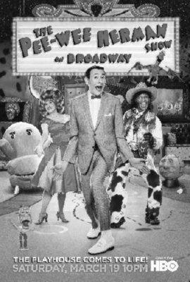 Peewee Herman Broadway poster tin Metal Print Wall Art