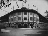 Forbes Field poster tin Metal Print Wall Art
