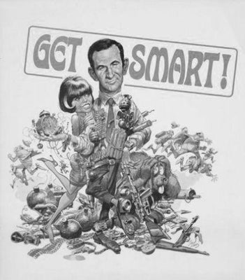 Get Smart poster tin Metal Print Wall Art
